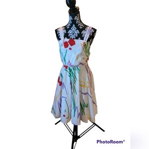 80s colorful sundress